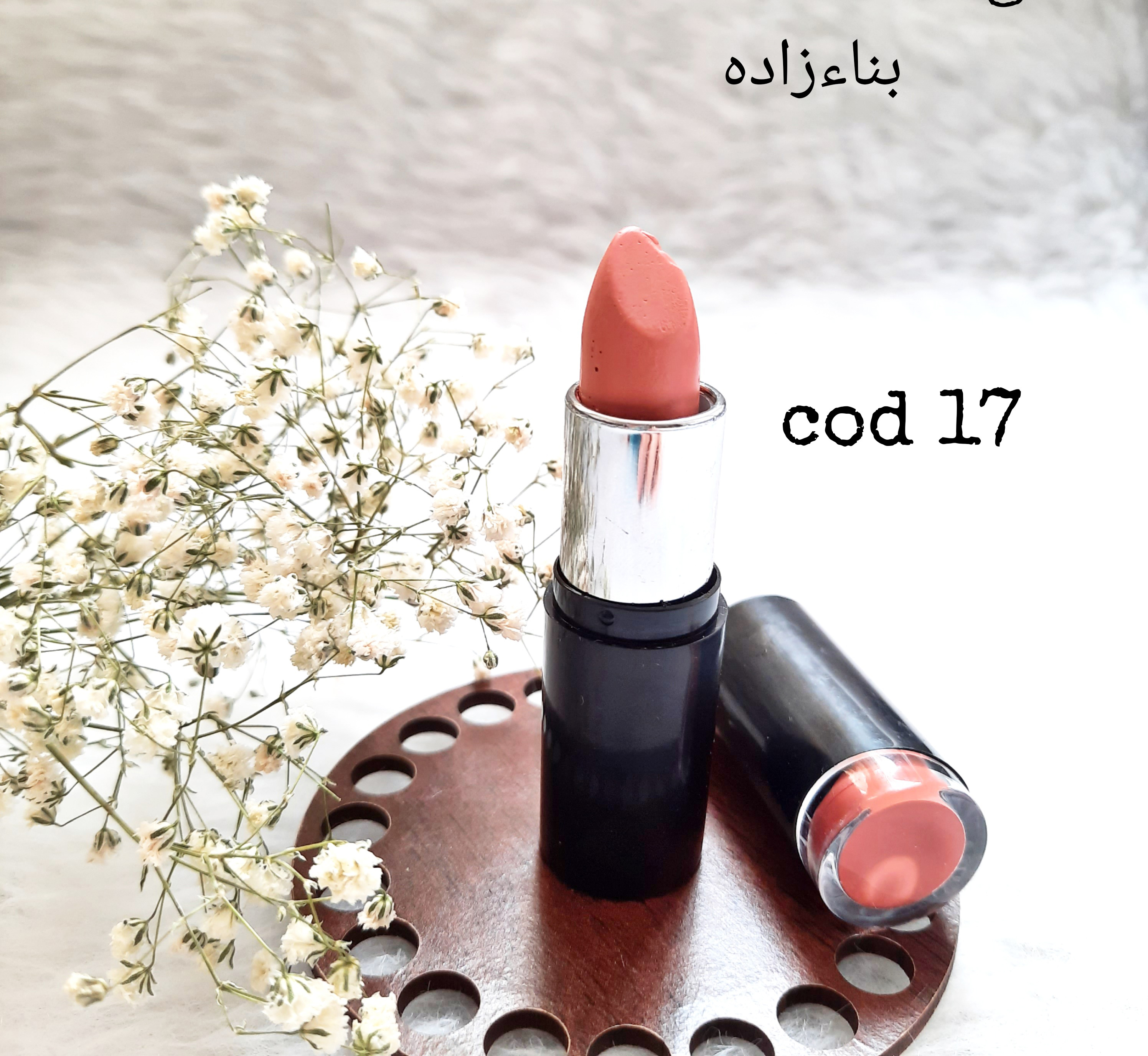 رژلب جامد طبیعی کد 17